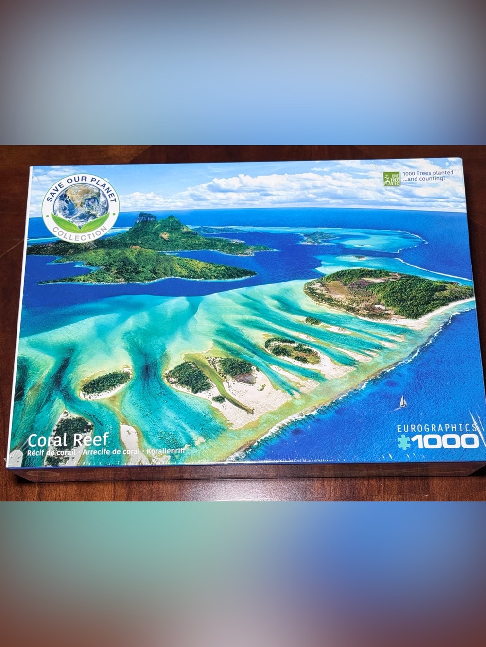 Eurographics Coral Reef Save Our Planet Collection 1000 pc Puzzle Factory Sealed